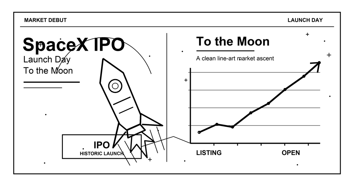 SpaceX 상장 완료, 역대 최대 IPO 기록